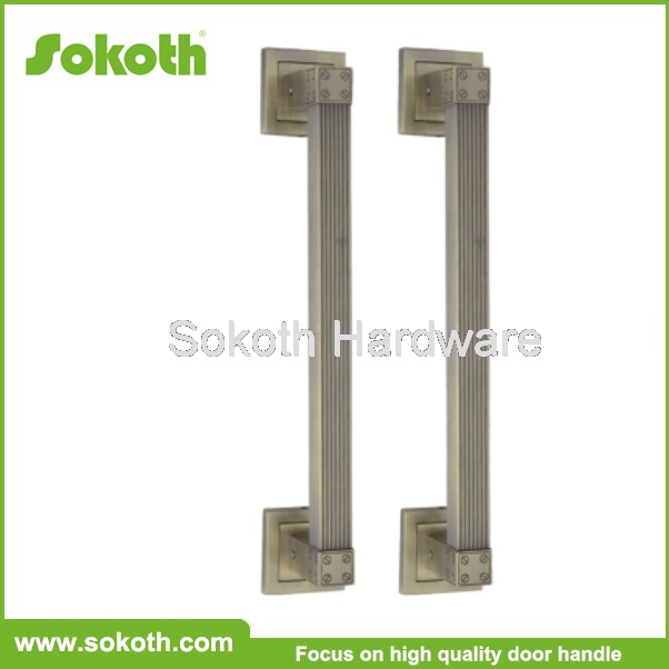 Stainless steel door pull handles tubular lever handle
