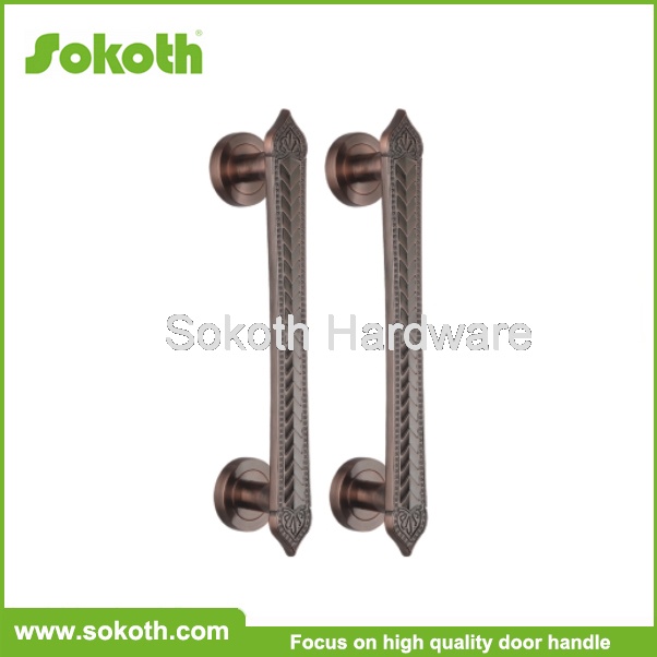 Zinc alloy heavy duty drawer handle , furniture cabinet pull handle
