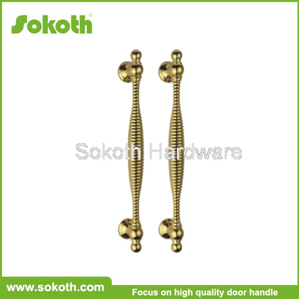 door pull handle of stainless steel with satin and mirror finished from foshan Bopai factory