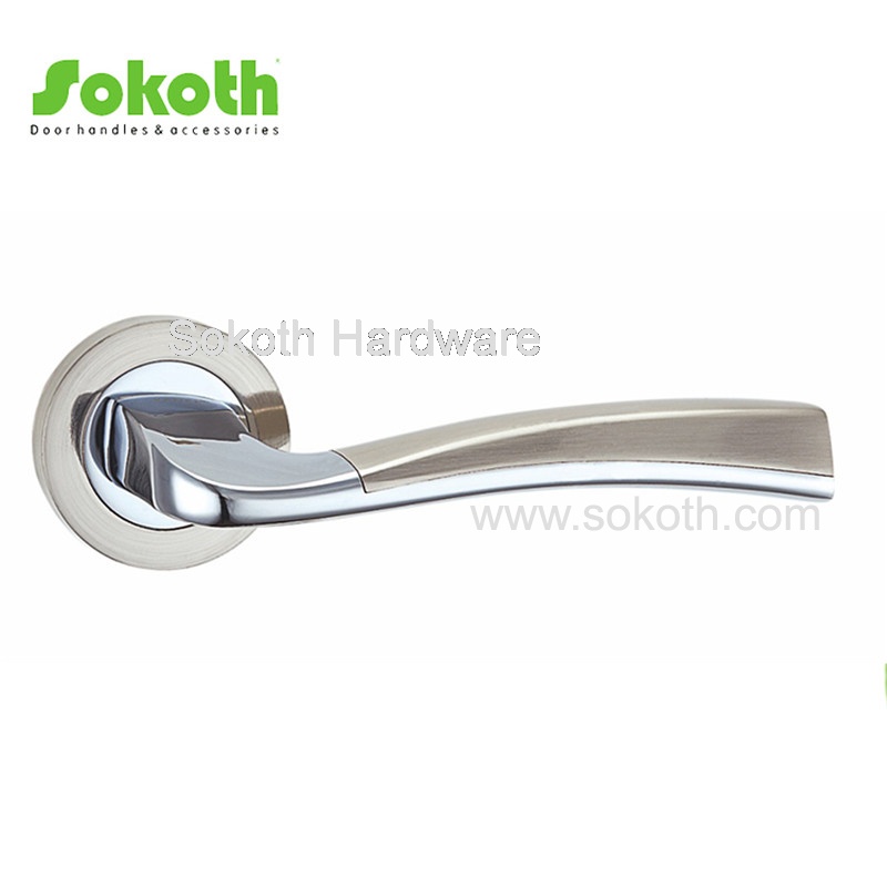 metal  lever door handle