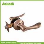 Zinc alloy tubular lever lock,tubular handle lock,door lock