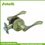 Heavy Duty tubular lever lock in door / entry