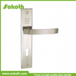 DOOR HANDLEBEST SELL Russia and Spain market, Aluminum and Zinc door handle,handle on rose