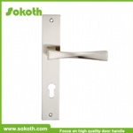 wholesale aluminium glass door handles two sided pull handle
