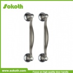 Wholesale low price high quality stainless steel double sided Barn Door Pulls Handles/glass door handle