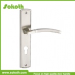 Casting hardware flat stainless steel door handle