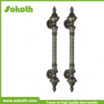 WenZhou Finish Brass Casting Made Door Pull Handle for Commercial Door handle