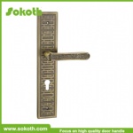 China Supplier Stainless Steel 304 Solid Casting Lever Door Handle