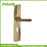 China Supplier Stainless Steel 304 Solid Casting Lever Door Handle