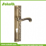 Guangzhou Direct Europe Simple Style Fashion Designer Wooden Door Handle