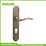 Stainless steel european design door handle front door handles and locks front door handle