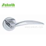 metal  lever door handle