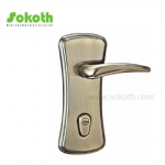 Aluminum door Handle with iron plate