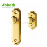 Aluminum door Handle with iron plate