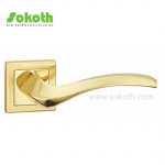 Aluminum handle on rose
