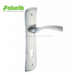 Zinc handle on Plate