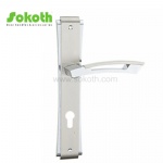 Zinc handle on Plate