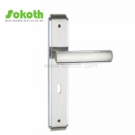 Zinc handle on Plate