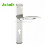 Zinc handle on Plate