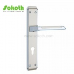 Zinc handle on Plate