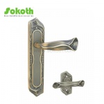 Zinc handle on Plate