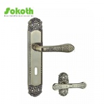 Zinc handle on Plate