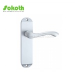 Zinc handle on Plate