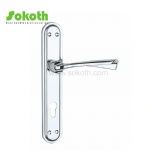 Zinc handle on Plate