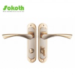 Zinc handle on Plate