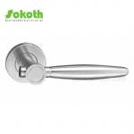 stainless steel handle on rose