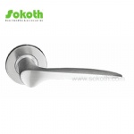 stainless steel handle on rose