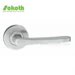 stainless steel handle on rose