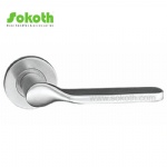 stainless steel handle on rose