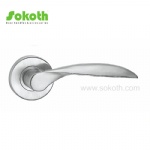 stainless steel handle on rose