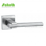 stainless steel handle on rose