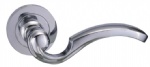 door handle with rosette