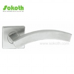 stainless steel handle on rose