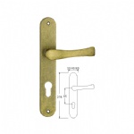 SS Plate Door Handle