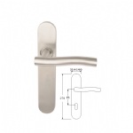 SS Plate Door Handle