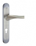 Plate door handle