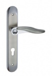 Plate door handle