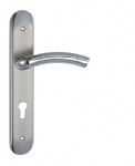 Plate door handle