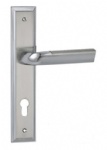 Plate door handle