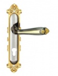 Plate door handle